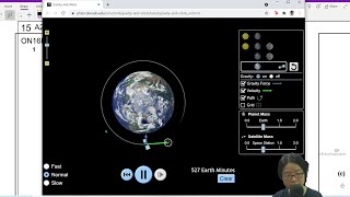 13.1b Ex1 ON16 P41 Q1 Geostationary Satellite | A2 G-Fields | Cambridge A Level 9702 Physics