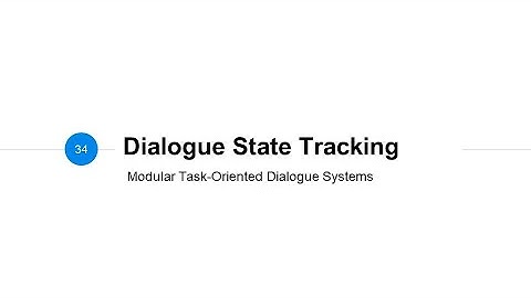 ADL Lecture 12.3: Dialogue State Tracking (21/05/31)