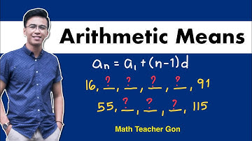 Arithmetic Means - Arithmetic Sequence