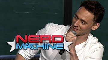 Tom Hiddleston "Loki" Highlights w/ Zac Levi | Nerd HQ 2013