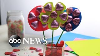 Information This DIY candy bouquet is the perfect Valentine's Day gift for your sweetie | GMA Digital Guide