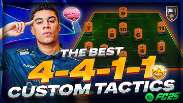 EA FC 25 - The Best 4-4-1-1 Custom Tactics