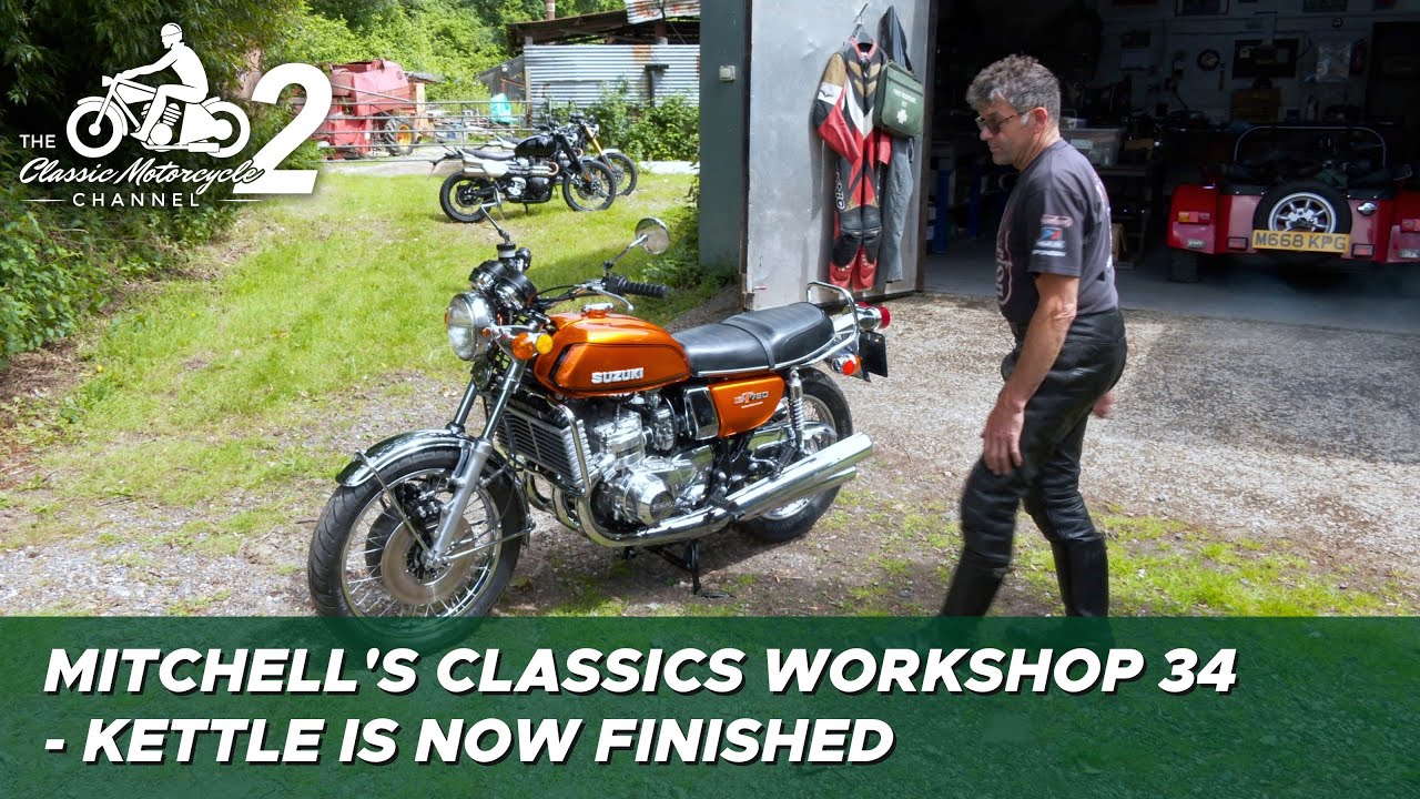 Basic Bike Workshop Vlog 34 – 1974 Suzuki GT750L – half 2/2