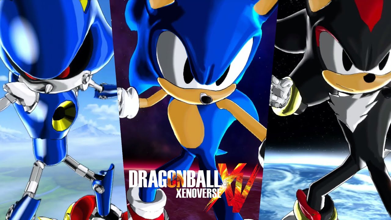 Dragon Ball Xenoverse Sonic/Super Sonic/Shadow/Metal Sonic/Silver Gameplay - YouTube