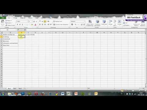 Visar hur man gör diagram i Excel/ show you how to do a bar and pie chart in excel  2010