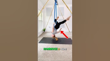 This ONE TIP will improve your inverted straddle 👉 #aerialyoga #aerialhammock