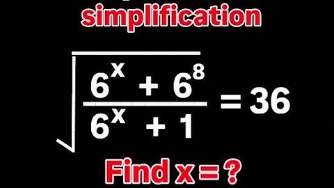 Nice square root simplification | math olympiad questions |find x #shortsfeed #matholympaid #maths