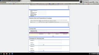 My Learning Plan - Initial SGO Submission My Learning Plan - Initial SGO Submission