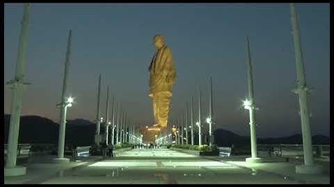 Andhra Pradesh minister visits Statue of Unity, watches evening Laser Show in Gujarat