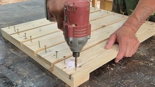 Effective Creative Solutions From Recycled Wooden Pallets // Woodworking DIY Outdoor Pedal Bin by DIY Woodworking Projects 43,014 views 5 days ago 16 minutes