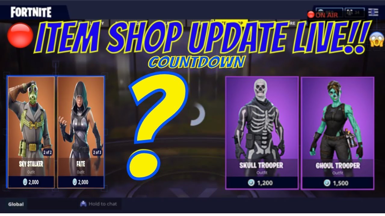 Fortnite item shop today + Fortnite item shop countdown (Fortnite
