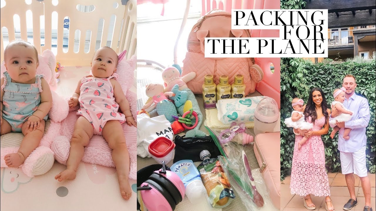 PACKING FOR OUR TWIN GIRLS 2ND TRIP!👨‍👩‍👧‍👧 SLMissGlamVlogs