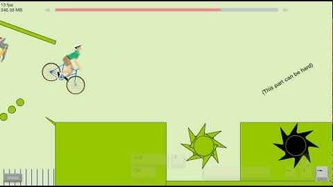 Probably the fastest time for obstacle course - HAPPY WHEELS