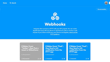 Use webhooks on IFTTT with our IoT Platform