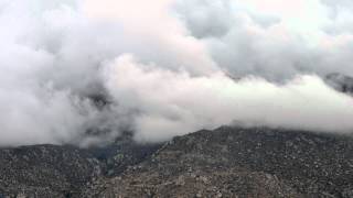 Cloudy Timelapse - Sandia Mountains