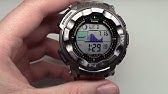 Titanium Casio Protrek Watch - YouTube