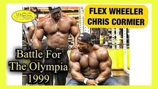 Flex Wheeler & Chris Cormier - BACK - The Battle For The Olympia 1999