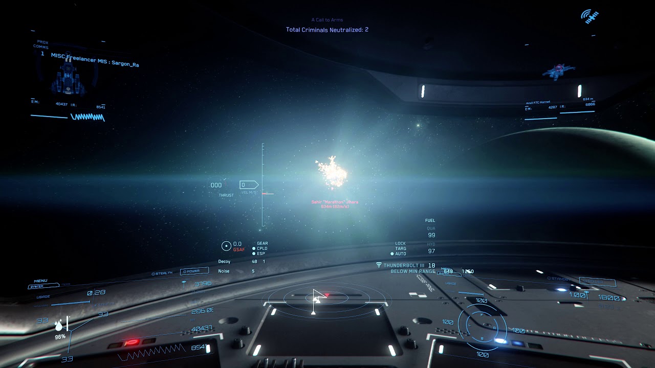 Star Citizen Alpha 3.12 Combat mission on Freelancer MIS. - YouTube