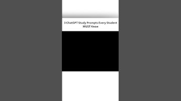 3 ChatGPT Prompts Every Student MUST Try