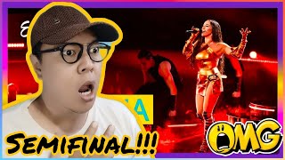 Nutsa Buzaladze - Firefighter (LIVE) | Georgia 🇬🇪 | Second Semi-Final | Eurovision 2024 Reaction