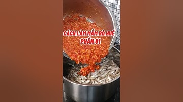 Cách làm mắm cá rò Huế ( P01) #ngocdanang #nguyenbichngoc #food #amthuc