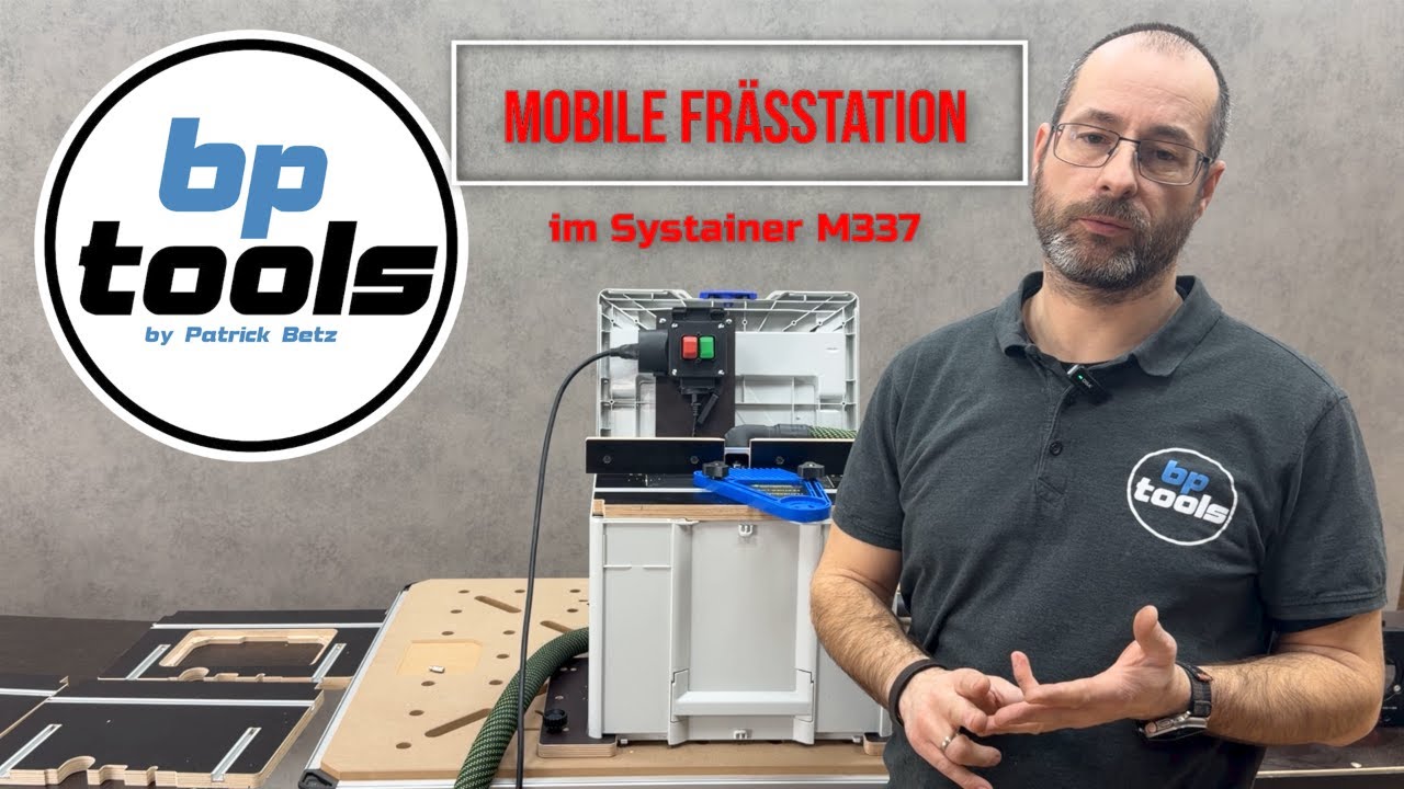 Mobile Frässtation für den Systainer³ M337 | bp-tools