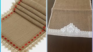 New Beautiful Jute Rustic Rope table runners &amp; home decoration ideas