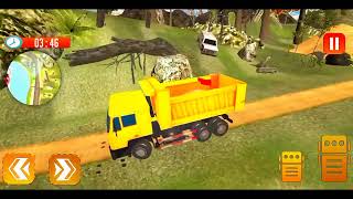 River Sand Excavator Simulator Crane #1 - Dumper Truck Transporter - Android Gameplay screenshot 5