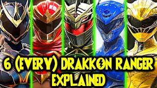 6 (Every) & And Ruthless Drakkon Rangers - Explored - The Evil Power Rangers Who Took Over The World