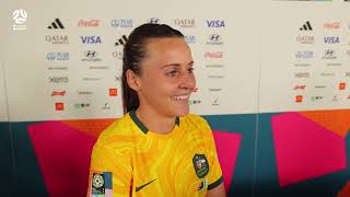 Raso: Ecstatic, excited, amazing! | Australia v Republic of Ireland | FIFA Women's World Cup 2023™