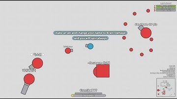 how to have Brain damage in Arras.io