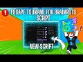 Escape Tsunami For Brainrots Script | AutoFarm Brainrots | Godmode | Auto Collect Money | And &amp; More