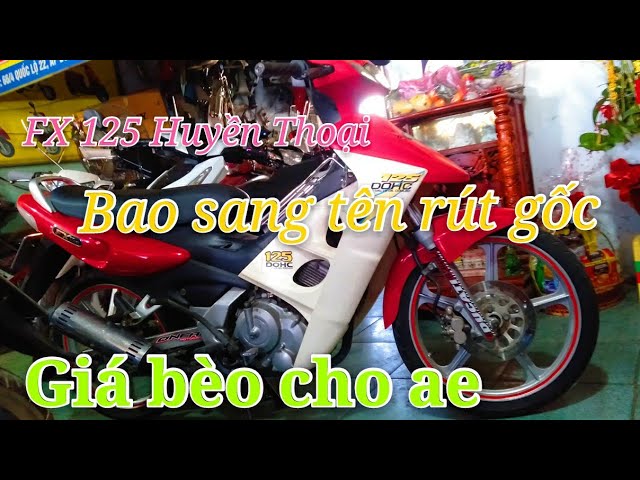 Suzuki FX 125 độ màn hồi sinh mãnh liệt với niềm khao khát 1 thời của  biker Việt