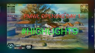 PUBG MOBILE WORLD LEAGUE l #HIGHLIGHTS l BEST CLUTCH OF CLUTCHGOD 1 DAY OPENING