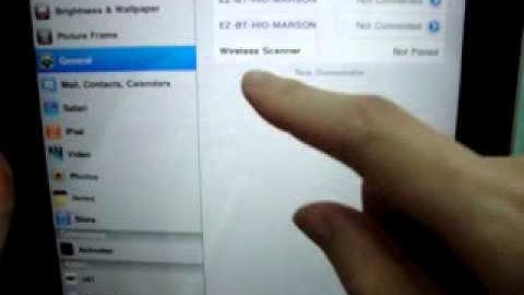 Marson MT1097 Wireless Mobile Mini Pocket Barcode Scanner for iPad Demonstration