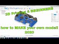 3d printing for beginners  2020  how to make models to 3d print for free