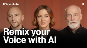 Introducing ElevenLabs Voice Remixing - Transform Any Voice with a Prompt