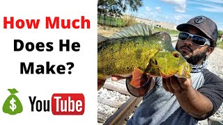 How Much Does Monster Mike Fishing Make on youtube