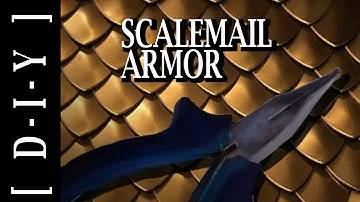 How to make Scalemail Armor Fast / No Welding [ DIY ]