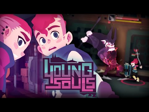 Видео: Очень красивый сюжетный RPG Beat 'em up // Young Souls #1