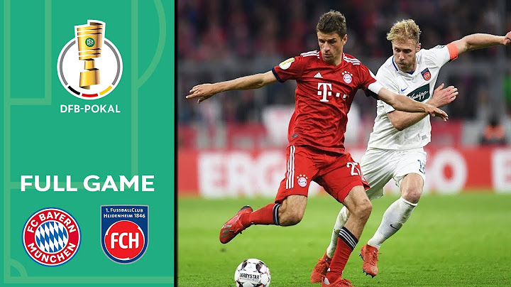 FC Bayern Munich vs. 1. FC Heidenheim 5-4 | Full Game | DFB-Pokal 2018/19 | Quarter Final