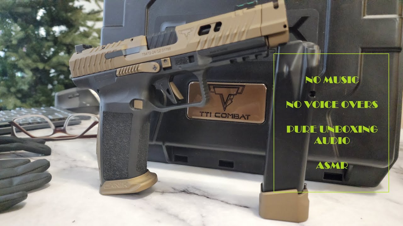 ASMR SILENT UNBOXING Taran Tactical CANIK! NO MUSIC, NO VOICEOVER