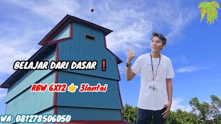 MENTAWAI-SUMBAR🔴 ONPERDANA 6X12 👉 3lantai ❗Belajar dasar RBW