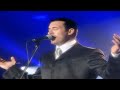 حصري / القيصر كاظم الساهر يغني لأول مرة الليلة احساسي غريب ع المسرح و يلقيها شعراً ، أداء جميل جداً