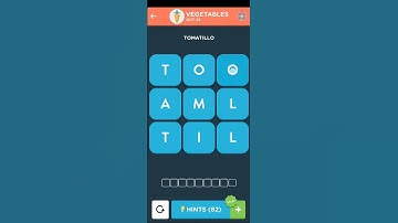 Wordbrain 2 Daily October 22 2022 Answers [VEGETABLES] | Wordbrain 2 Daily Answers