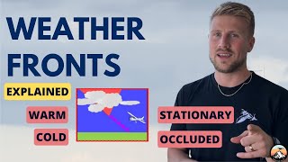 Weather Fronts Explained - Cold, Warm, Occluded & Stationary - For Student Pilots