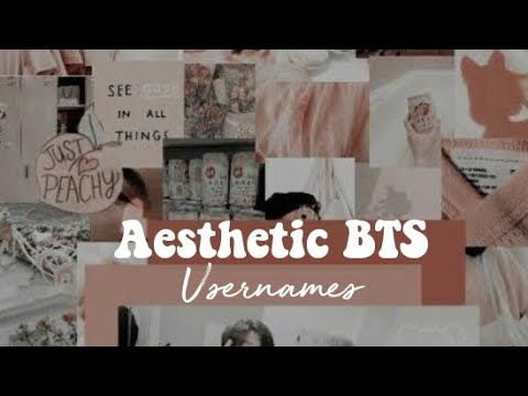 Aesthetic Bts Usernames Youtube - kpop roblox usernames