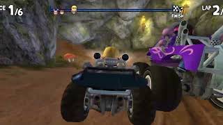 BB Racing Mushroom Grotto Mission || #gaming #gamingshorts #bbracinggame #fyp #cartoon #anime #car