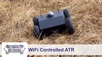 WiFi Controlled ATR with PTZ Camera by SuperDroid Robots