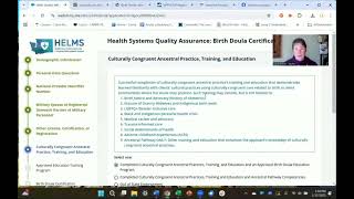 WA State Doula Certification Process Walk-Through
